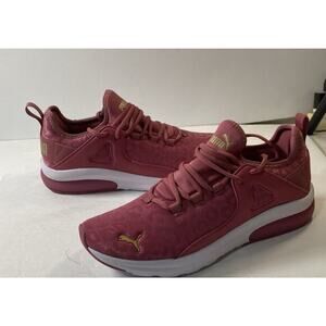 Puma Lace Up Sneaker Womens Pink 8.5 Sneakers Casual Shoes